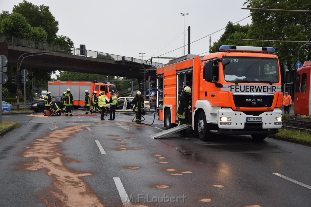 VU 3 Pkw Koeln Deutz Am Messekreisel P057.JPG - Miklos Laubert